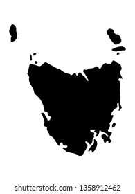 1,690 Tasmania Outline Images, Stock Photos & Vectors | Shutterstock