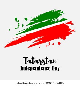 vector illustration for Tatarstan independence day 