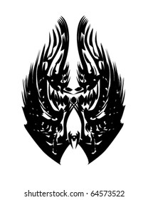 vector illustration of  tattoo