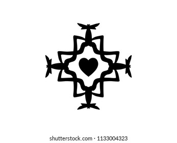 Vector illustration. tattoo designs For fashion, print, sticker, icon