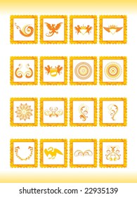vector illustration, tattoos