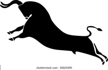 Vector illustration of taurus