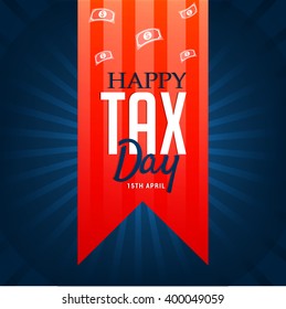 Vector illustration of Taxes design over white background.