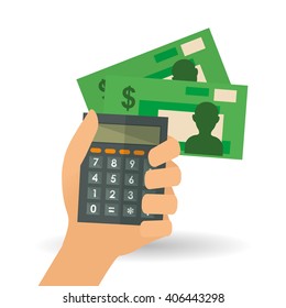 Vector illustration of Taxes , editable icon