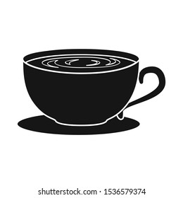 Vector illustration of tea and matcha logo. Graphic of matcha and cup Stock symbol for web.