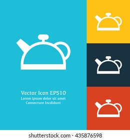 Vector illustration of teapot icon