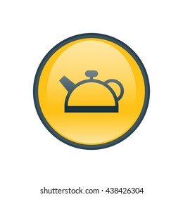 Vector illustration of teapot icon