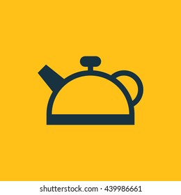 Vector illustration of teapot icon