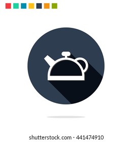 Vector illustration of teapot icon