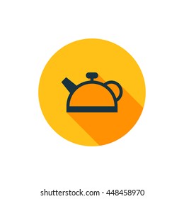 Vector illustration of teapot icon