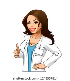 vector illustration of technician with like