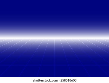 Vector illustration of technology grid background