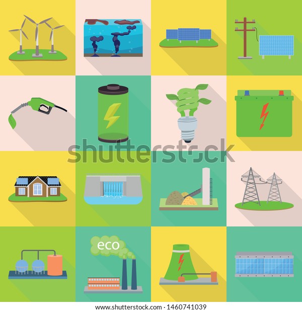 Vector\
illustration of technology and organic logo. Collection of\
technology and alternative vector icon for\
stock.