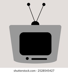 Ilustración vectorial del televisor 