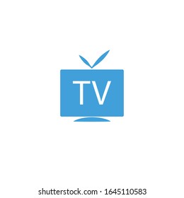 Vector illustration, television icon template.