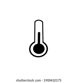 Vector illustration of temperature gauge symbol icon