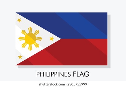 vector illustration template banner philippine national day with philippine flag design  national day banner design  