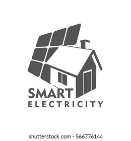 Vector illustration of a template for a business or company sign on environmental issues, in two colors black and white