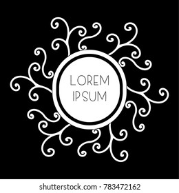 Vector illustration for template, menu, background