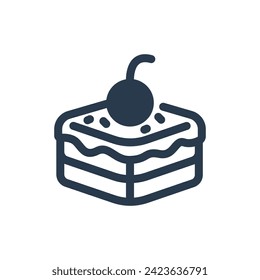 Vector Illustration of Tempting Ramadan Sweets