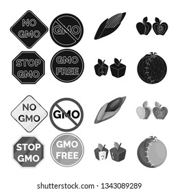 Vector illustration of test and synthetic symbol. Collection of test and laboratory stock vector illustration.