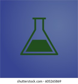 Vector illustration of Test tube high quality icon
