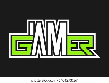 Vector illustration of the text I Am Gamer.
Can be used for game screens, wallpapers, posters, t-shirts, stickers, etc.