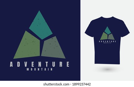 Vector illustration of text graphics, ADVENTURE. suitable for the design of t-shirts, shirts, hoodies, etc.