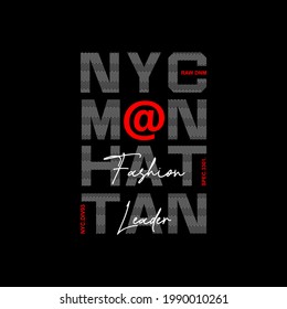 Vektorgrafik, Manhattan, Design von T-Shirts, Hemden, Hoodies, etc.
