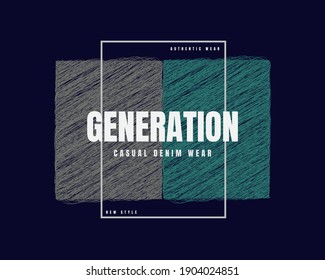 Vector illustration of text graphics. suitable for the design of t-shirts, shirts, hoodies, etc.