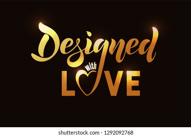 Vector illustration of text for tag, label or package of clothes, jewelry, design or handmade products. Decoration for shop windows. Banner for webpage. EPS 10.