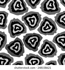 Vector illustration texture of the snow leopard skins