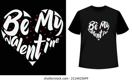 Vector illustration of a textured heart. Hand drawn paint texture. Lettering love typography t shirt