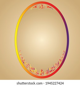 Vector illustration. Thai art pattern or Line Thai background wallpaper design texture.