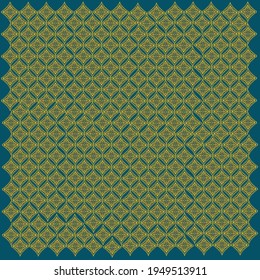 Ilustración vectorial. Patrón de arte tailandés o textura de diseño de fondo de papel pintado de la línea tailandesa.	