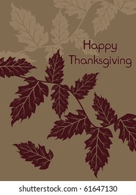 vector illustration for thanksgiving day celebration
