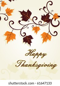 vector illustration for thanksgiving day celebration