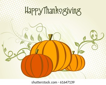 vector illustration for thanksgiving day celebration