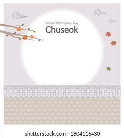 
A vector illustration that is good to use on Korean traditional holiday Chuseok