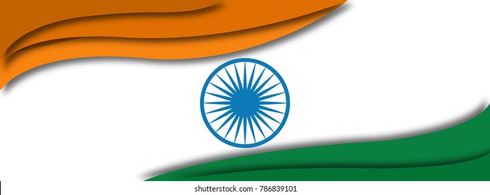 vector illustration .the Republic of India on January 26. graphic design for a holiday greeting card decoration for banner, flyers, brochures, posters.