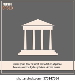Vector illustration of a theatre