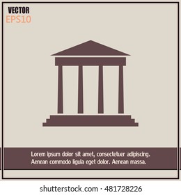 Vector illustration of a theatre