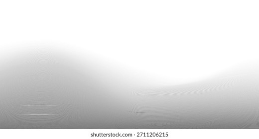 Ilustración vectorial. Líneas onduladas curvadas delgadas. Pila de líneas onduladas negras sobre un fondo blanco. 