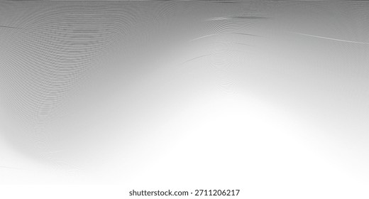 Ilustración vectorial. Líneas onduladas curvadas delgadas. Pila de líneas onduladas negras sobre un fondo blanco. 