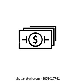 Vector illustration of thin line icons for business, Linear symbol. Collection of high quality outline web pictograms in modern flat style.
