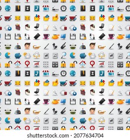 Iconos vectoriales de línea delgada para negocios, banca, contacto, medios sociales, tecnología, seo, logística, educación, deporte, medicina, viajes, tiempo, íconos lineales conjunto de negocios.