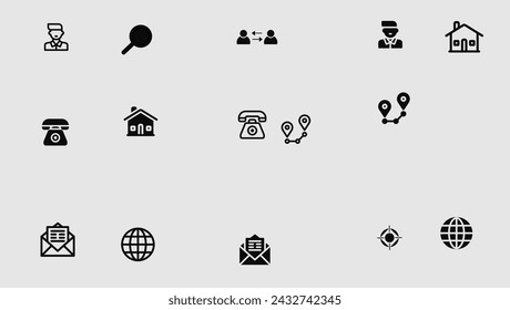Vektor-Illustration der dünnen Linie Icons für Geschäft, Bankwesen, Kontakt, Social Media, Technologie, SEO, Logistik, Bildung, Sport, Medizin, Reisen, Wetter, Konstruktion, Pfeil. Lineare Symbole gesetzt.