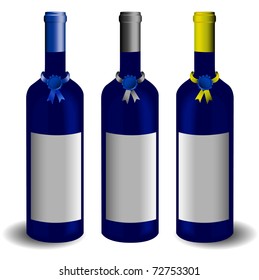 Download Blue Wine Bottle Images Stock Photos Vectors Shutterstock Yellowimages Mockups