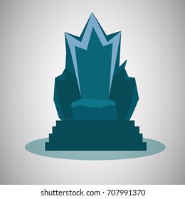 Vector illustration of thrones.