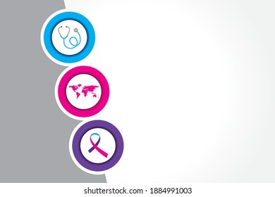 Vector illustration of Thyroid Awareness Month observed in January